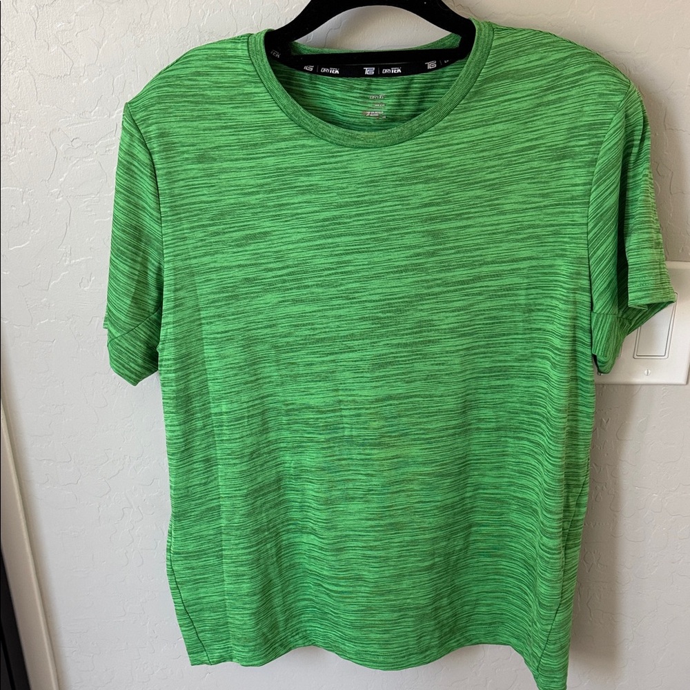 tek gear Green Heather Short Sleeve Men’s Athletic Tee